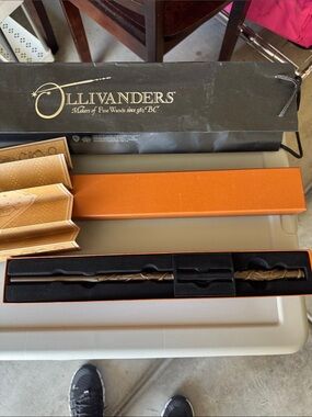 Ollivanders Collectible Wand with Orange Presentation Box Hermione Granger wand